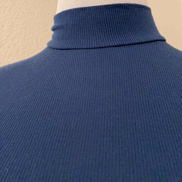 Lane Bryant Ribbed TurtleNeck Top - Picture 2 of 5